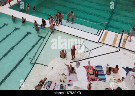 Bondi Icebergs Club, Sydney, New South Wales, Australien Stockfoto