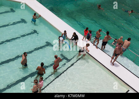 Bondi Icebergs Club, Sydney, New South Wales, Australien Stockfoto