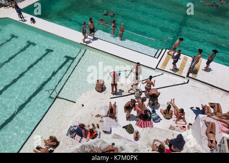 Bondi Icebergs Club, Sydney, New South Wales, Australien Stockfoto