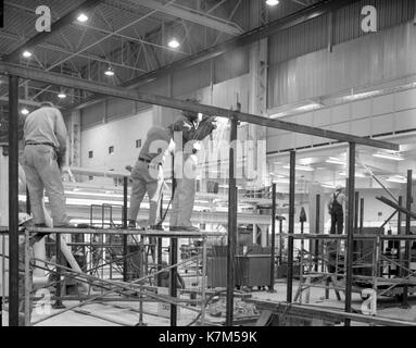 Die Atlas Collection auf der SDASM bietet 3.000 Rollen 16-mm-Folie und eine umfassende Dokumentation, die die Entwicklung des Atlas Trägerraketen von den Anfängen des ICBM bis zu seiner Rolle bei US-amerikanischen Raumfahrtmissionen dokumentiert. Stockfoto