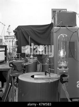 Die Atlas Collection im San Diego Air & Space Museum zeigt über 3.000 Rollen 16-mm-Filme, Fotografien und technische Aufzeichnungen, die die Entwicklung der Trägerrakete von Atlas dokumentieren. Es zeigt den Übergang vom ICBM zu einem Raumfahrzeug, das US-Astronautenmissionen unterstützt. Stockfoto