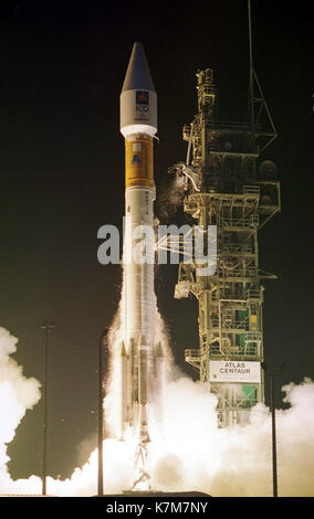 Die Atlas Collection im San Diego Air & Space Museum zeigt über 3.000 Rollen mit Filmen, Fotografien und technischen Aufzeichnungen, die das Raumfahrzeugprogramm von Atlas dokumentieren, von seinen Anfängen als ICBM bis zu seiner Rolle bei US-Astronauten-Missionen. Stockfoto