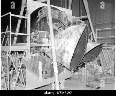 Die Atlas Collection auf SDASM verfügt über 3.000 Filmrollen, die die Entwicklung der Atlas-Rakete vom ICBM zu einem wichtigen Trägerraketen für die US-Raumfahrt erfassen. Stockfoto