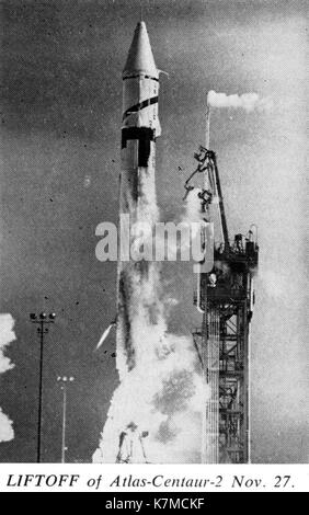 Die Atlas Collection im San Diego Air & Space Museum zeigt 3.000 Rollen 16-mm-Film, Interviews und technische Aufzeichnungen auf der Trägerrakete von Atlas. Die Sammlung dokumentiert seine Entwicklung von einem ICBM zu einem wichtigen Bestandteil der US-Astronautenmissionen. Stockfoto