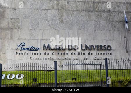 Museu do Universo (Museum des Universums), Planetário do Rio (Planetarium von Rio), Rio de Janeiro, Brasilien Stockfoto
