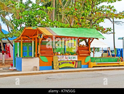 Roadtown British Virgin Island, Tortola, Säfte, Karibik Stockfoto