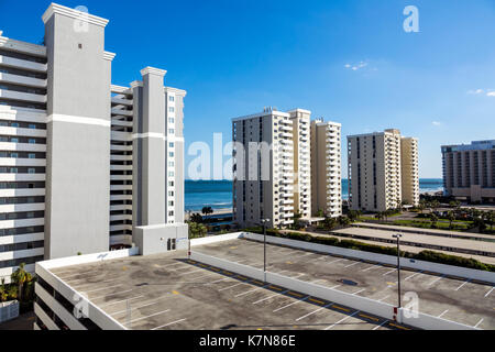 South Carolina, Atlantic Ocean Water, Myrtle Beach, Wyndham Sea WaterWatch Plantation, Hotelhotels, Unterkunft in Motel Motels, Resort, Hochhaus-Wolkenkratzer Stockfoto