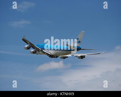 PH-BFV KLM Royal Dutch Airlines Boeing 747-406 (M) cn 28460 Abflug vom Flughafen Schiphol (AMS-EHAM), in den Niederlanden Bild 3 Stockfoto