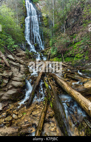 Mingo fällt, Cherokee, NC Stockfoto