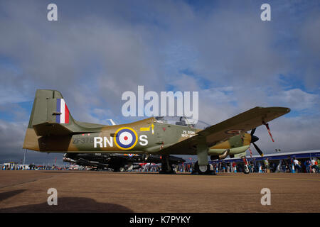 Short Tucano ZF378, 72 qm, RAF Fairford RIAT, England, Vereinigtes Königreich. Stockfoto