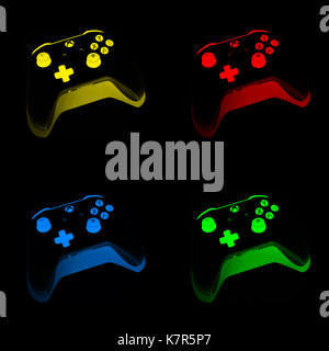 Xbox Pop Art Stockfoto