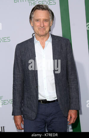 Los Angeles, CA, USA. September 2017. 16. September 2017 - Beverly Hills, Kalifornien - Bill Pullman. „Battle of the Sexes“ in Los Angeles Premiere im Regency Village Theatre in Los Angeles. Foto: AdMedia Stockfoto