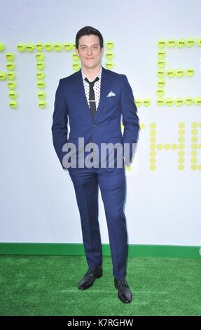 Los Angeles, CA, USA. 16 Sep, 2017. James Mackay in der Ankunftshalle für KAMPF DER GESCHLECHTER Premiere, das Regency Village Theatre, Los Angeles, CA 16. September 2017. Credit: Elizabeth Goodenough/Everett Collection/Alamy leben Nachrichten Stockfoto