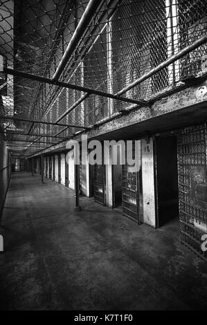 Der ehemalige West Virginia State Penitentiary, einem nationalen historischen Plätze registriert, das durch die moundsville ökonomische Entwicklung Rat betrieben. Stockfoto