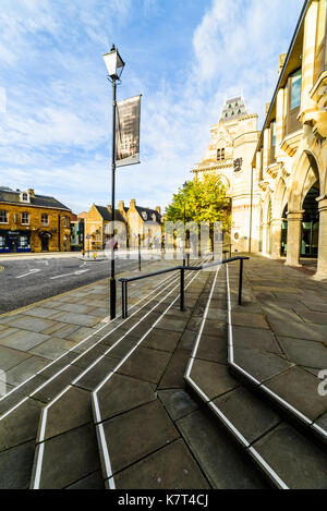 Gotische Architektur von Northampton guildhall Gebäude, England. Stockfoto