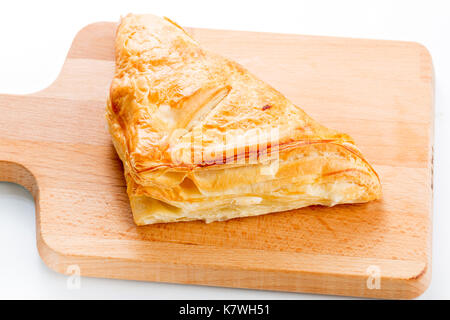 Blätterteig Pasteten mit Preiselbeeren, Äpfel und Honig. Stockfoto