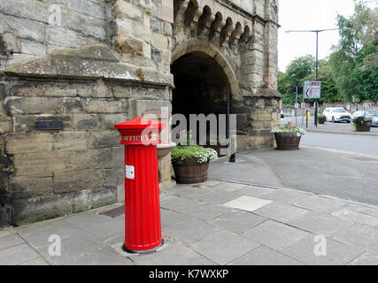 Die East Gate, Warwick, Warwickshire-1 Stockfoto