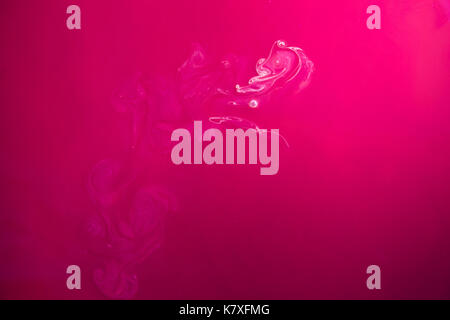 Abstract Pink Aquarell gemalten Hintergrund Stockfoto
