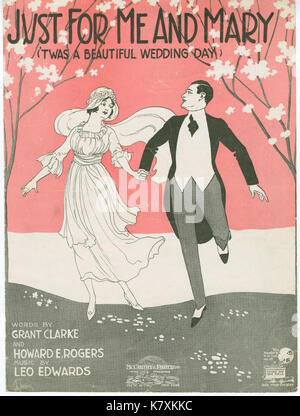 Nur für mich und Maria 1919 Stockfoto