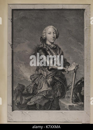 Jacobite Breitseite Porträt des Prinzen Henry Stockfoto