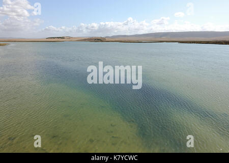 Barbate saltpanks, La Breña y Marismas De Barbate, Küsten finden, Cadiz Provinz. Andalusien, Spanien. Stockfoto