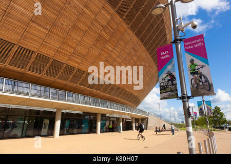 Lee Valley Olympic VeloPark der Queen Elizabeth Park, London, UK Stockfoto