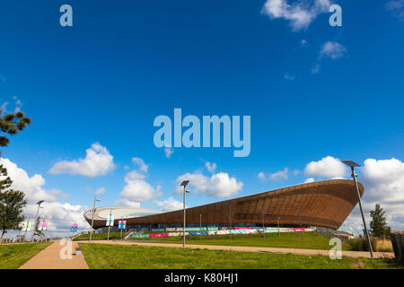 Lee Valley VeloPark, Queen Elizabeth Olympic Park, London, Großbritannien Stockfoto