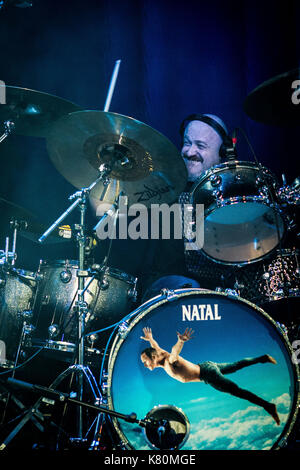 Mailand, Italien, 11. September 2017 Mike + die Mechanik live im Alcatraz © Roberto Finizio / alamy Leben Nachrichten Stockfoto