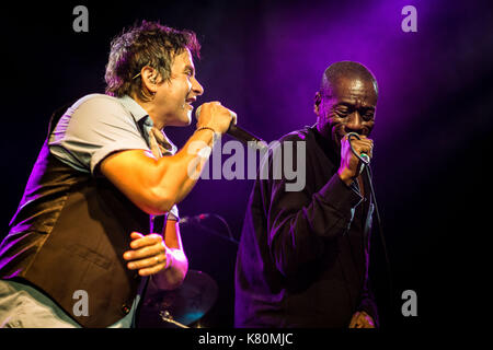 Mailand, Italien, 11. September 2017 Mike + die Mechanik live im Alcatraz © Roberto Finizio / alamy Leben Nachrichten Stockfoto