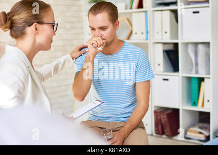 Begabten Mentor von Rehab Group Stockfoto