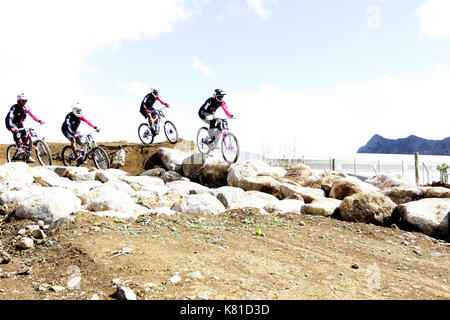 Mountain-bike Stockfoto