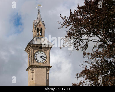 Prinz Albert Memorial Clock in Barnstaple, Devon, Großbritannien Stockfoto