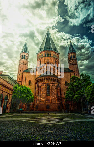 St. Martin's in Mainz. Deutschland Stockfoto