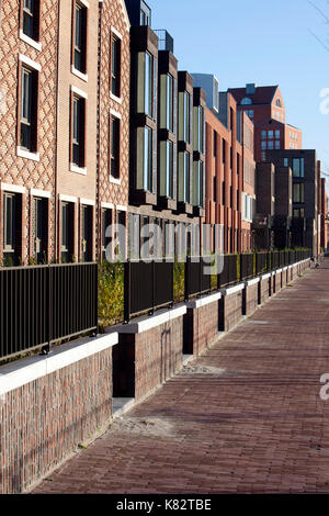 Wohnviertel Crooswijk in Rotterdam, Niederlande Stockfoto