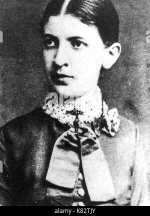 Martha Bernays, freud Sigmund Frau, 1884. Stockfoto