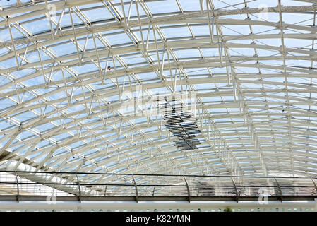 Lissabon Portugal Oriente Bahnhof wurde der spanische Architekt Santiago Calatrava anvertraut, und es wurde 1998 für die Expo '98 abgeschlossen Stockfoto