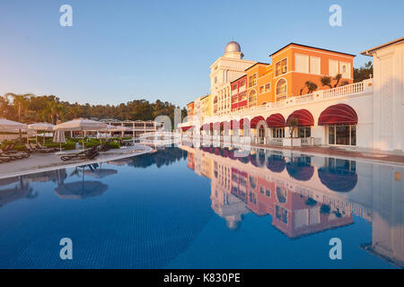 Art Entertainment Complex. Die beliebte Ferienanlage mit Pools und Wasserparks in der Türkei mit mehr als 5 Millionen Besuchern im Jahr. Stockfoto