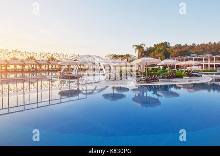 Art Entertainment Complex. Die beliebte Ferienanlage mit Pools und Wasserparks in der Türkei mit mehr als 5 Millionen Besuchern im Jahr. Stockfoto
