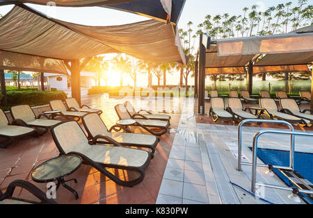 Art Entertainment Complex. Die beliebte Ferienanlage mit Pools und Wasserparks in der Türkei mit mehr als 5 Millionen Besuchern im Jahr. Stockfoto