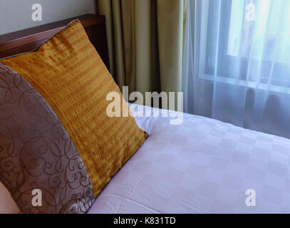 Modernes Zimmer im westlichen Stil Luxus Hotel in Akita, Japan. Stockfoto