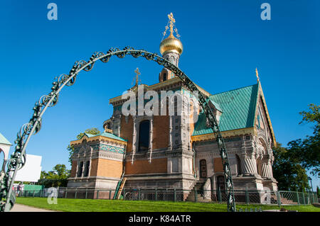 Russische Kapelle, Darmstadt, Hessen, Deutschland Stockfoto