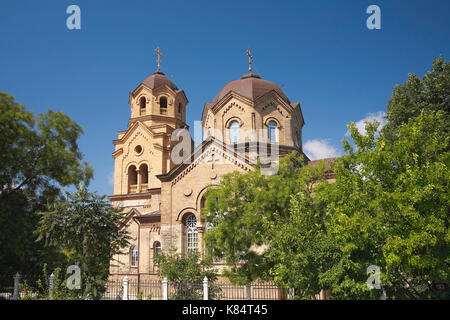 Kathedrale des Heiligen Propheten Elia in Jewpatorija, Krim Stockfoto