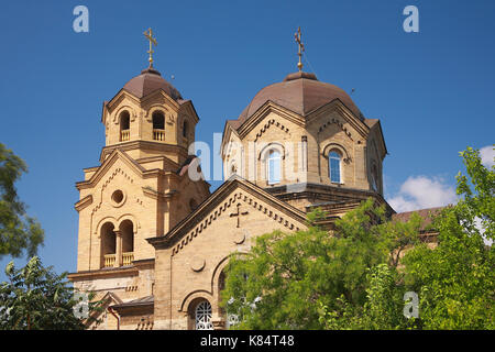 Kathedrale des Heiligen Propheten Elia in Jewpatorija, Krim Stockfoto