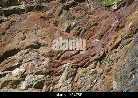 Unsortiert Cliff und roc Textur (in Arbeit) Stockfoto