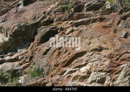 Unsortiert Cliff und roc Textur (in Arbeit) Stockfoto