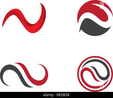 N Brief Logo Vorlage vektor Icon Design Stock Vektor