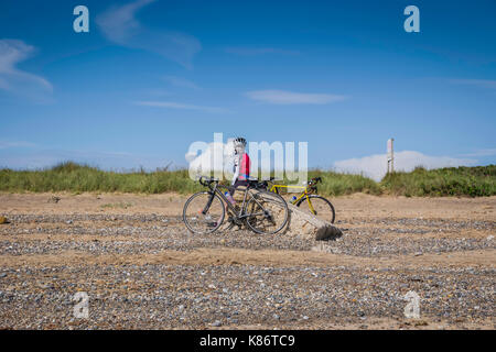 Ein feines Wetter Tag am Kopf verschmähen, East Yorkshire, Großbritannien. Stockfoto