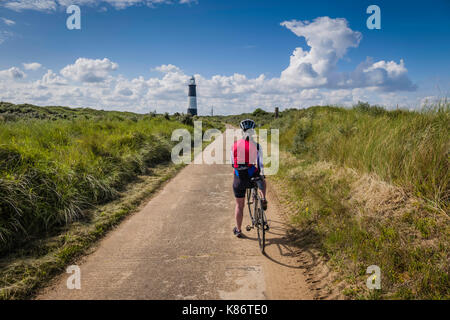 Ein feines Wetter Tag am Kopf verschmähen, East Yorkshire, Großbritannien. Stockfoto