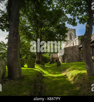 All Saints Church, Easington, Humberside, UK. Stockfoto