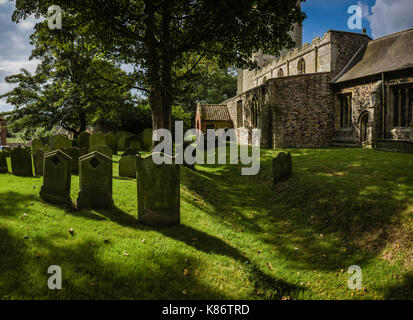 All Saints Church, Easington, Humberside, UK. Stockfoto